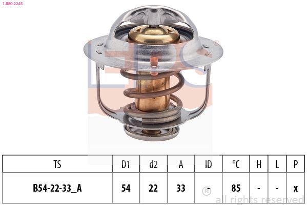 Термостат, охолоджувальна рідина, Eps 1880224S