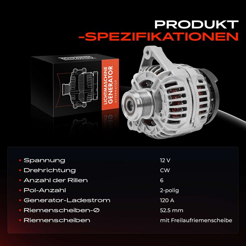 Frankberg 5481FB0029627 Alternator