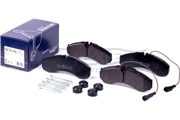 TOMEX Brakes TX 11-112 Комплект гальмівних накладок, дискове гальмо