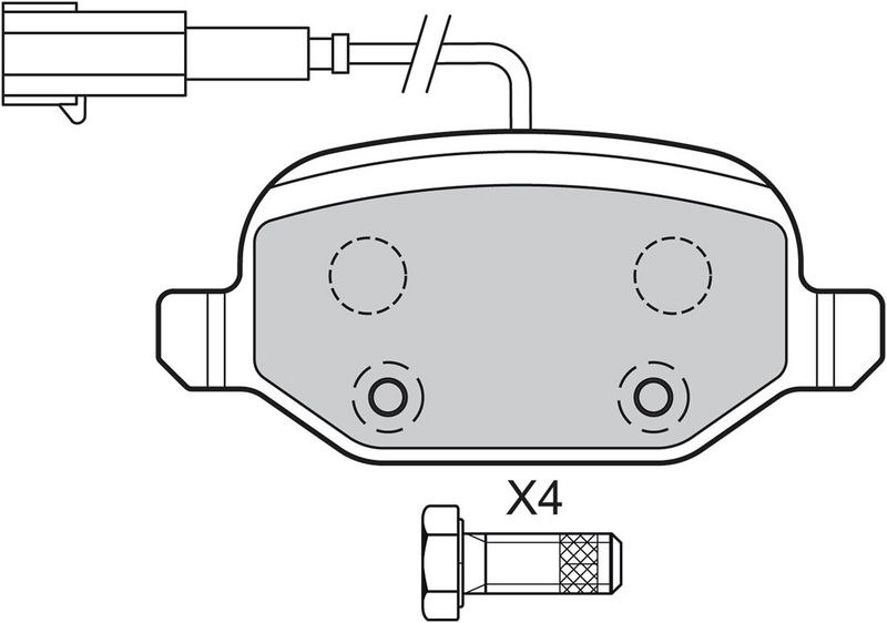 VALEO 601302 Brake Pad Set, disc brake