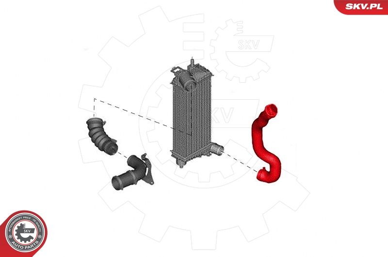 Шланг подачі наддувального повітря, Skv Germany 43SKV069