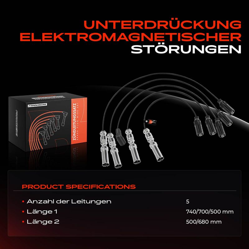 Frankberg 5481FB0048126 Ignition Cable Kit