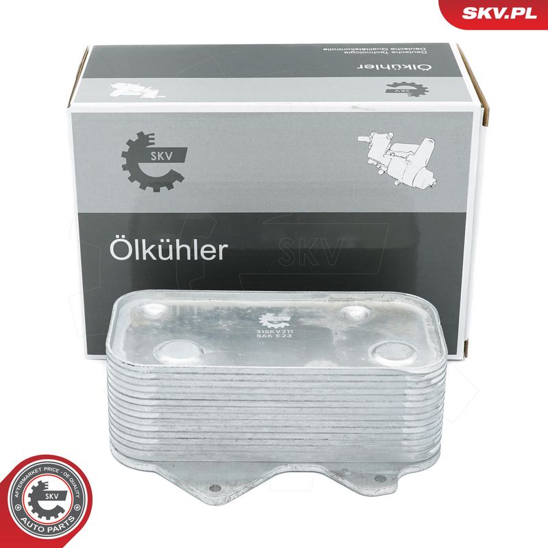 Õliradiaator, mootoriõli, ESEN SKV 31SKV211