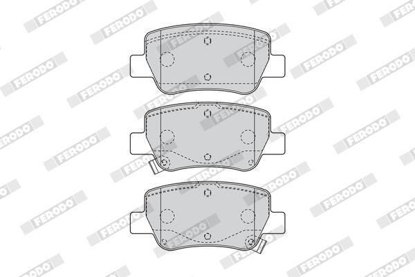 FERODO FDB4411 Brake Pad Set, disc brake