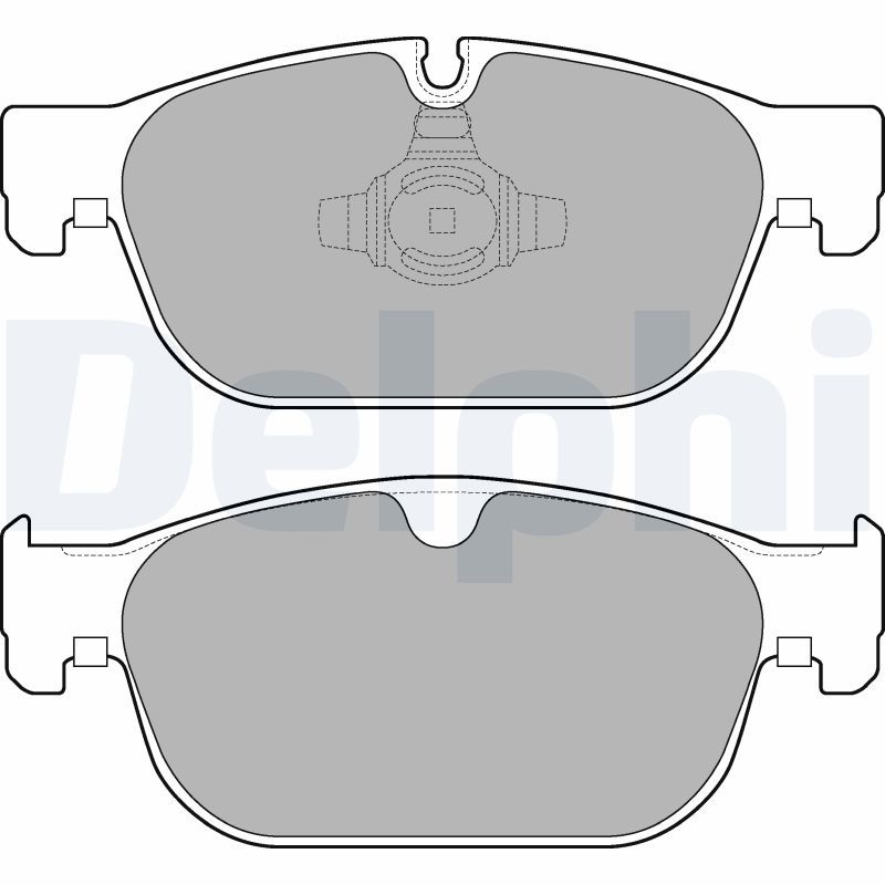 DELPHI VOLVO тормозные колодки передний '18' S60 III, S90 II, V60 II, V90 II, XC40/60, XC90 II
