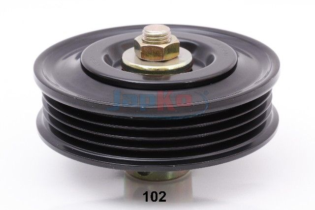 JAPKO 129102 Deflection/Guide Pulley, V-ribbed belt