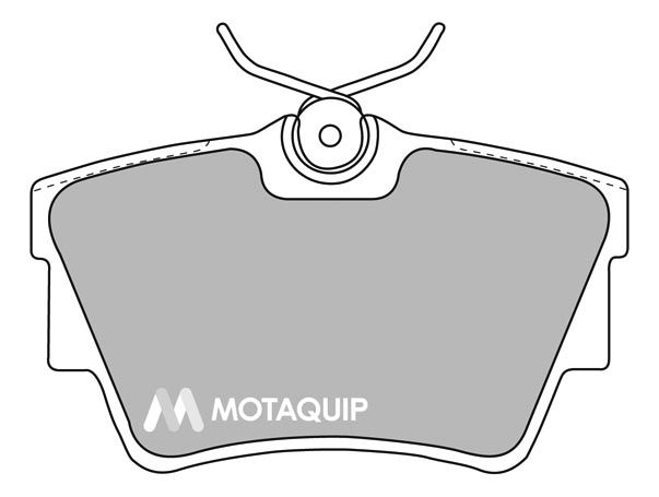 MOTAQUIP fékbetétkészlet, tárcsafék LVXL1132