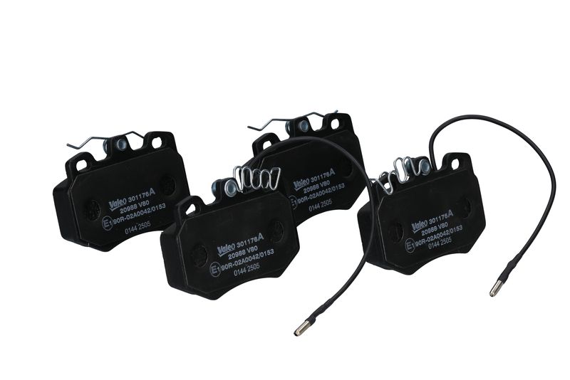 Sada brzdových destiček, kotoučová brzda 301176A