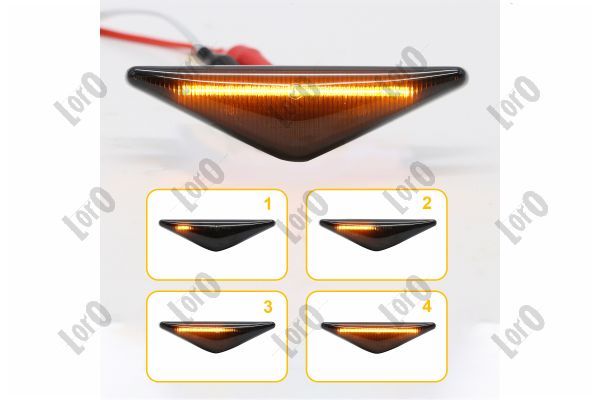 Комплект вказівників повороту, Abakus L16-140-005LED-SD