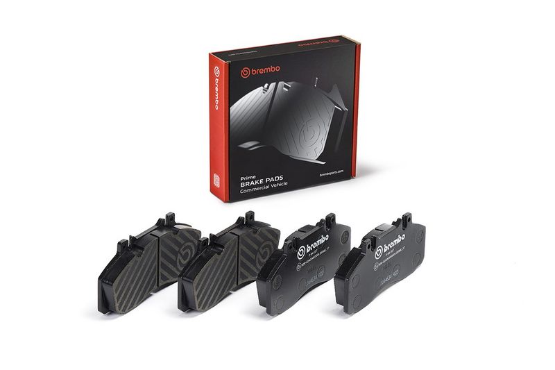 комплект спирачно феродо, дискови спирачки BREMBO