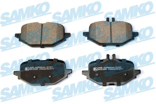 SAMKO 5SP2371 Комплект гальмівних накладок, дискове гальмо