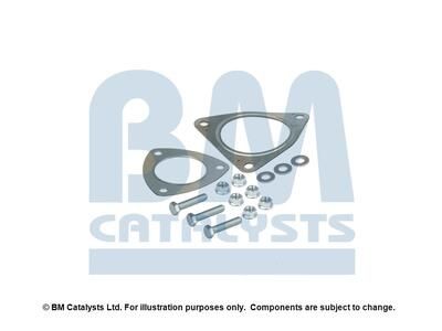 Montagesatz, Abgasanlage