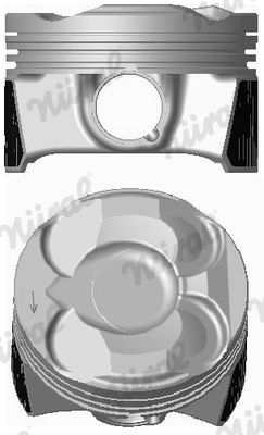 NÜRAL dugattyú 87-444800-00