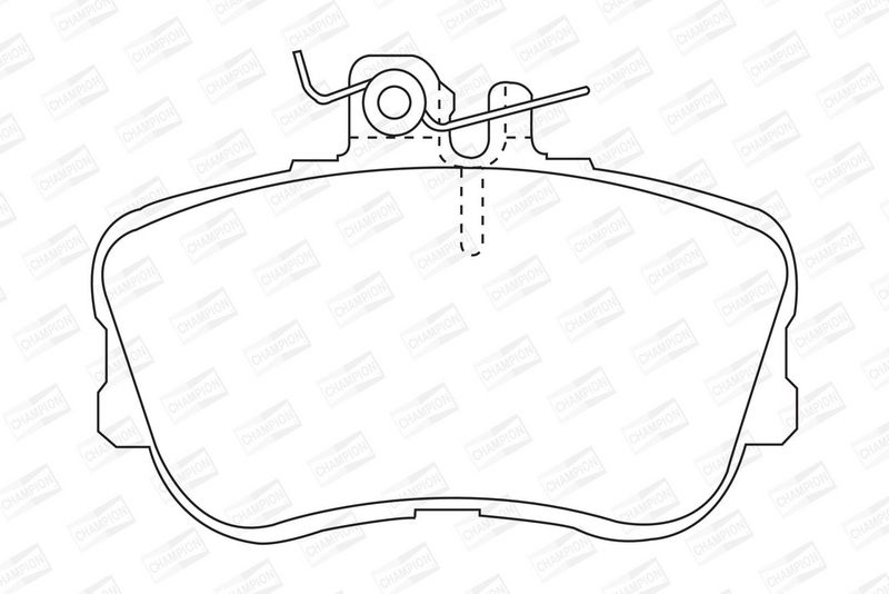 CHAMPION Plaquettes de frein à disque 571828CH