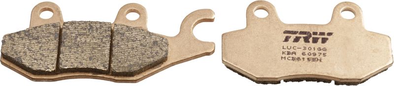 Bremsbelagsatz, Scheibenbremse