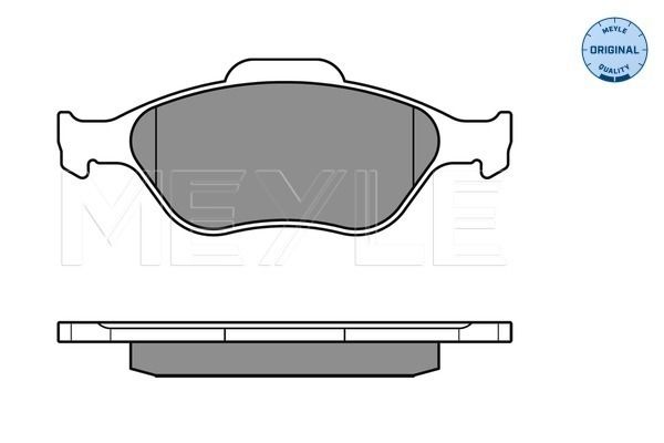 MEYLE 025 232 0217/W Brake Pad Set, disc brake