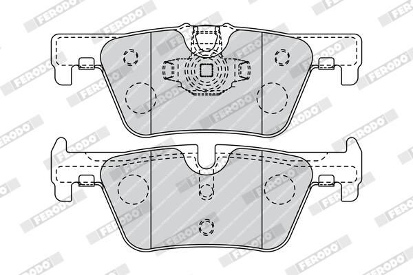 FERODO Plaquettes de frein à disque FDB4670
