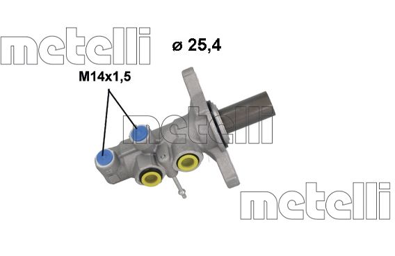 METELLI főfékhenger 05-1274