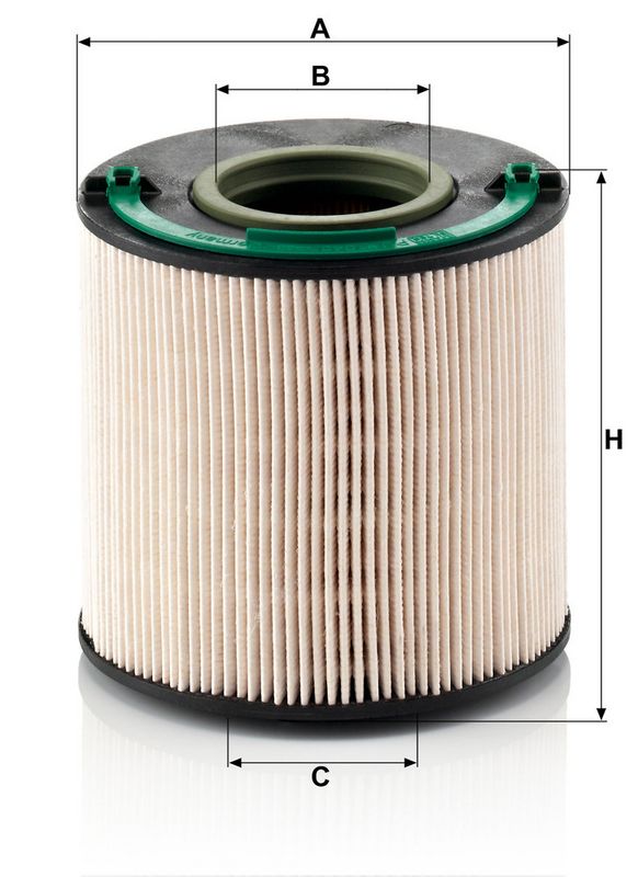 Kütusefilter, MANN-FILTER PU 1040 x