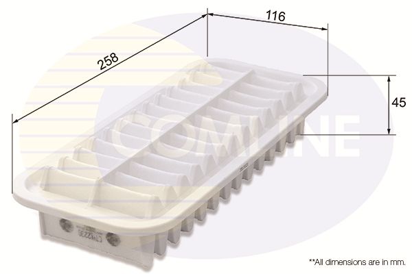 Повітряний фільтр Comline CTY12230