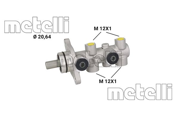 Maître-cylindre+de+frein METELLI 05-1226