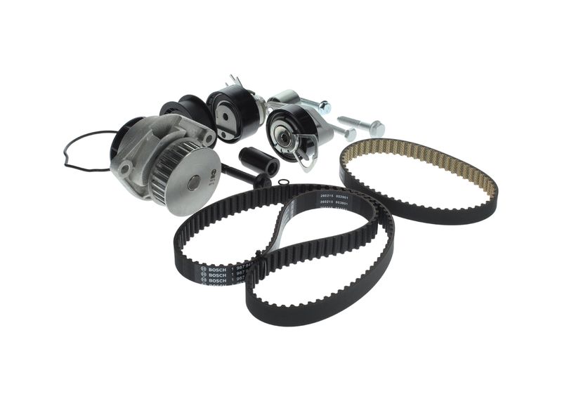 Veepump + hammasrihmakomplekt, BOSCH 1 987 945 357