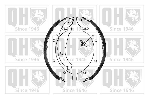QUINTON HAZELL fékpofakészlet BS1075