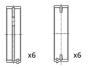 Підшипник колінчатого вала, Fai Autoparts BM1062-025