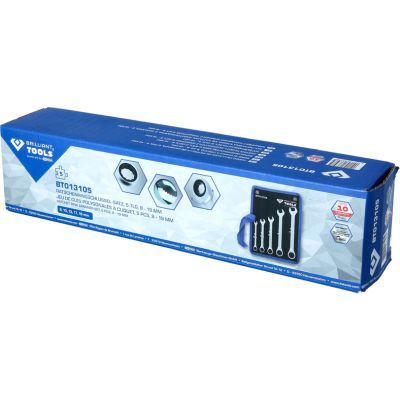 Käristiga silmusvõtmete komplekt, KS TOOLS BT013105
