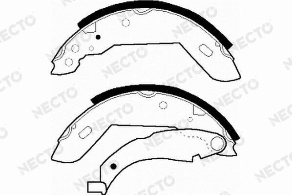 Juego de zapatas de frenos