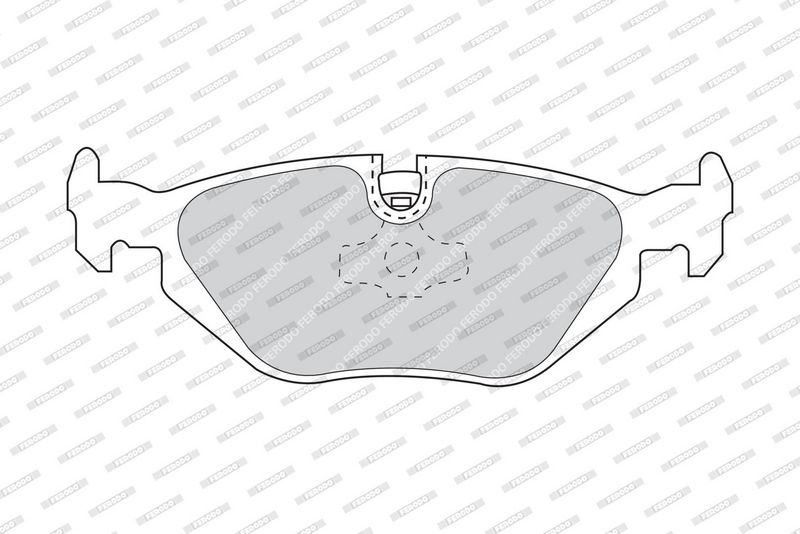 FERODO Plaquettes de frein à disque FDB850