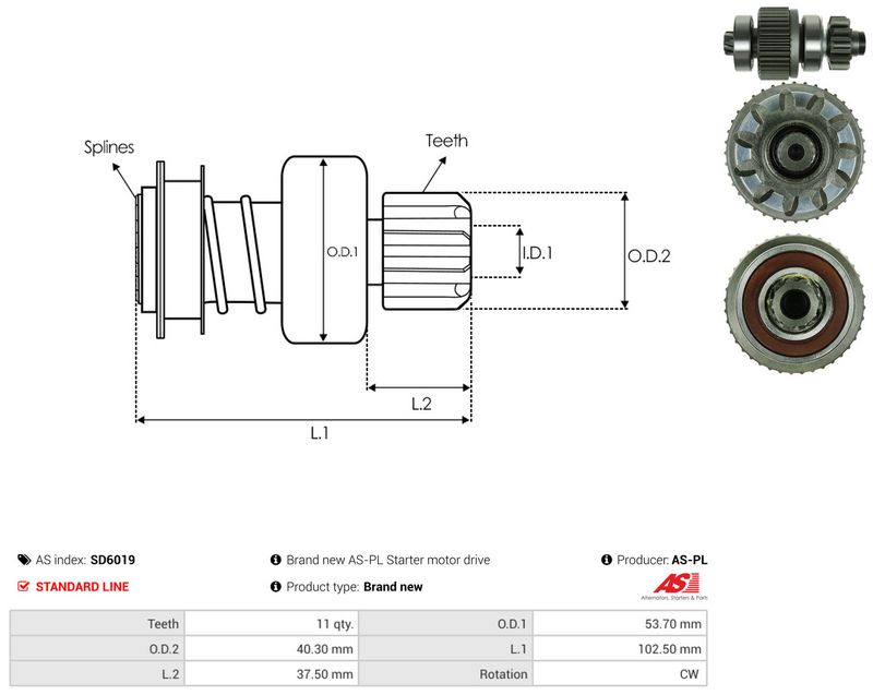 Vabajooks, starter, AS-PL SD6019