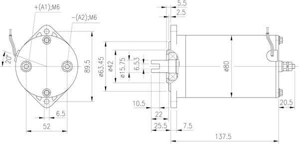 Product Image - Elektromotor - MM237 - MAHLE