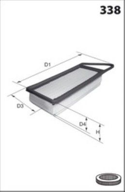 MISFAT Filtre à air P420A