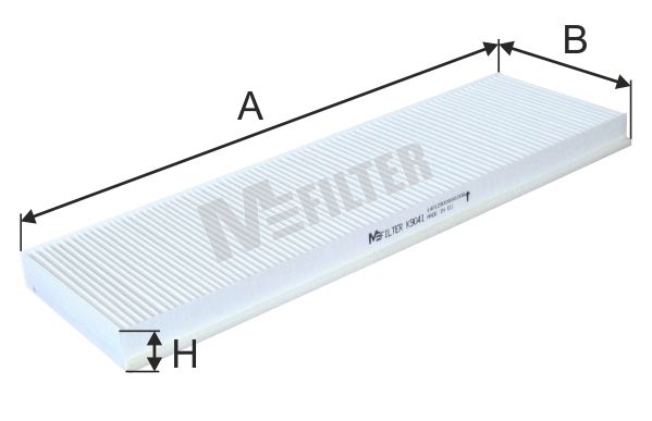 Filtr, vzduch v interiéru K 9041