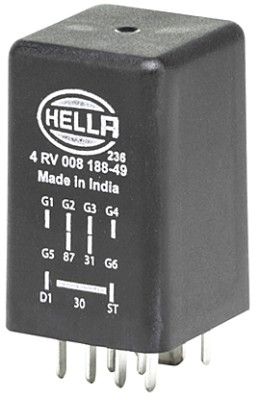 HELLA vezérlő, izzítás 4RV 008 188-491