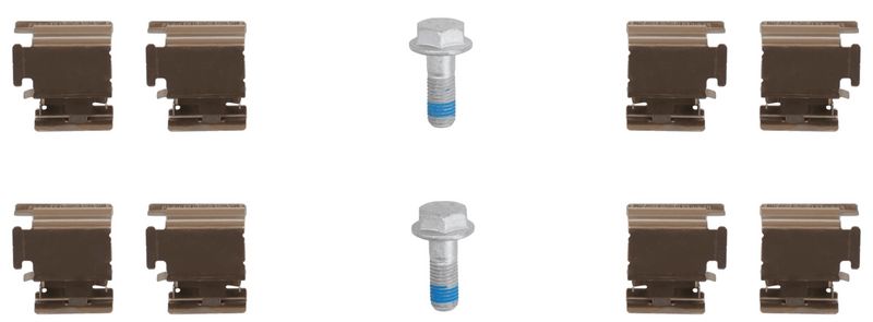 TRW GDB1761 Brake Pad Set, disc brake