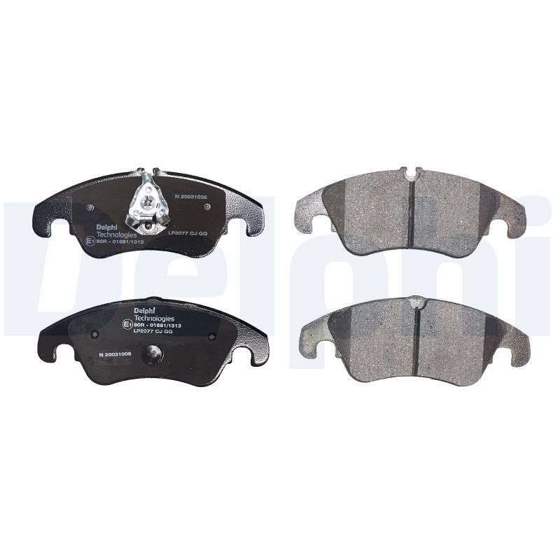 DELPHI LP2077 Brake Pad Set, disc brake