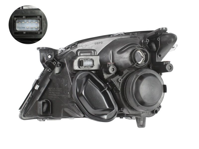 ABAKUS 442-1129R-LDEM1 Headlight