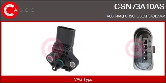 Senzor tlaku sacího potrubí CSN73A10AS