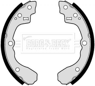 BORG & BECK fékpofakészlet BBS6259