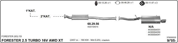 Sistema de gases de escape