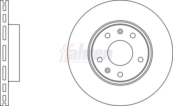 Fahren Brake Disc FBD6135