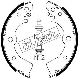 fri.tech. fékpofakészlet 1067.182