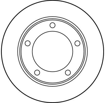 Гальмівний диск, Trw DF1725