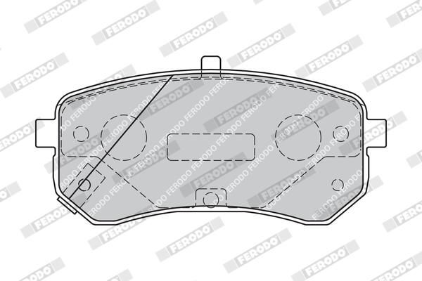 FERODO FDB1902 Brake Pad Set, disc brake