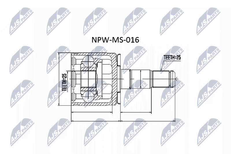 NPW-MS-016 alkatrész NTY 