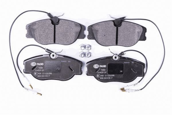 HELLA PAGID 8DB 355 018-171 Brake Pad Set, disc brake