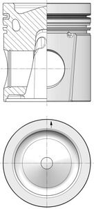 Product Image - Zuiger - 40479600 - KOLBENSCHMIDT