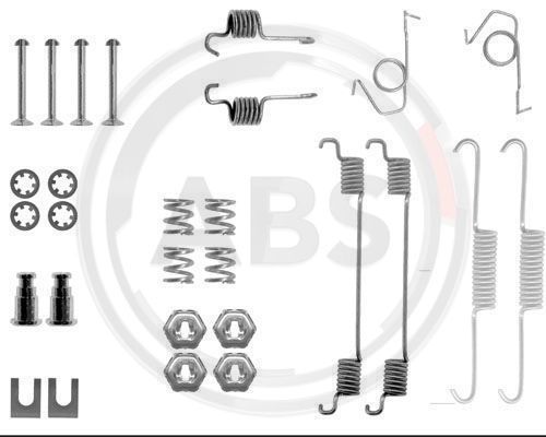 Комплект приладдя, гальмівна колодка, A.B.S. 0626Q